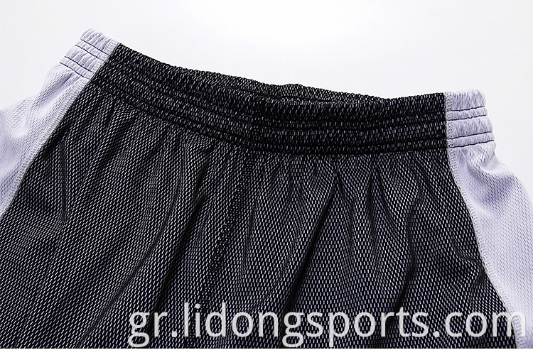 Προσαρμοσμένοι άνδρες Active Wear Εξατομικευμένη εκτύπωση πλέγμα μπάσκετ Jersey Uniform εξάχνωση αναστρέψιμη φανέλα μπάσκετ